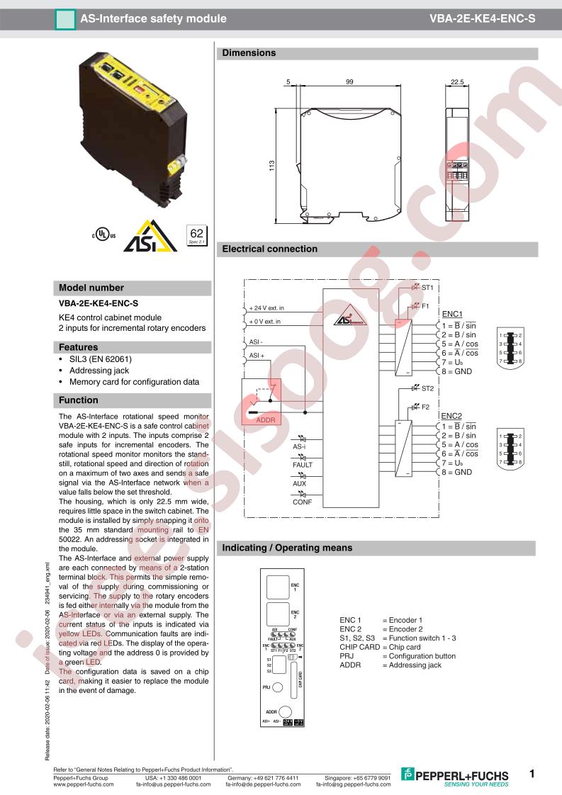 VBA-2E-KE4-ENC-S