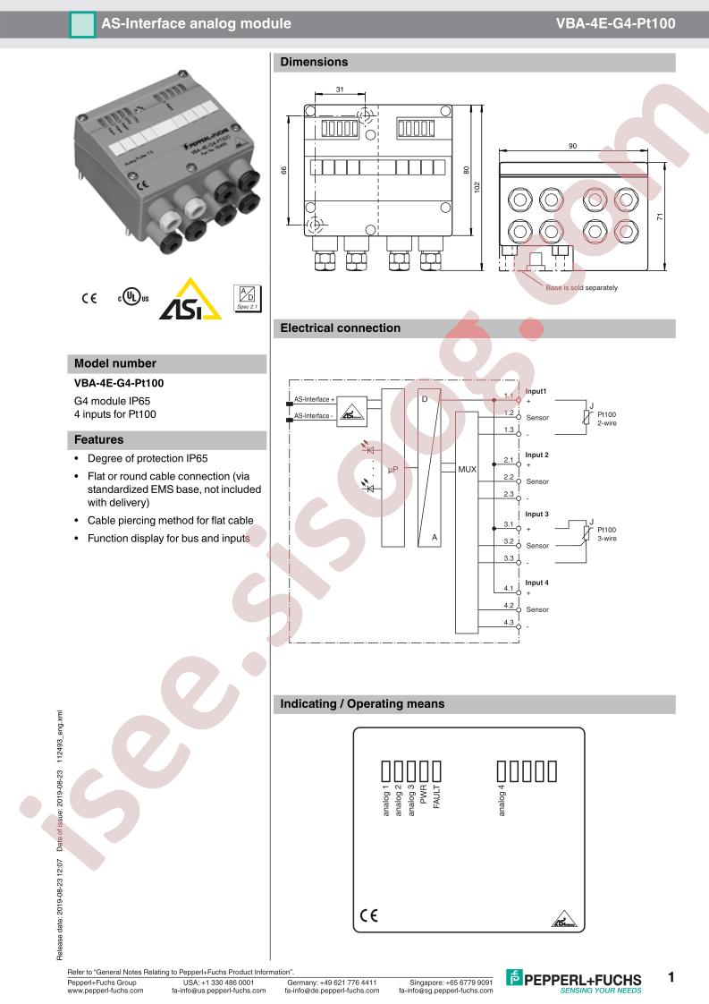 VBA-4E-G4-PT100