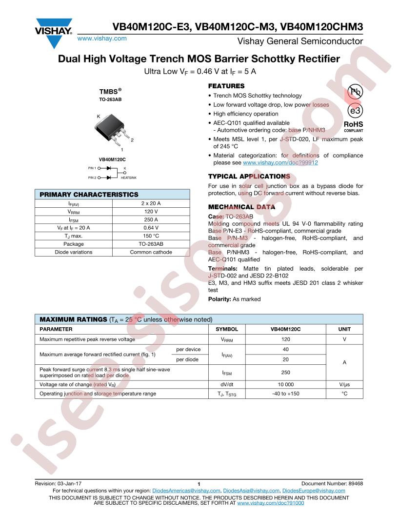 VB40M120C-E3
