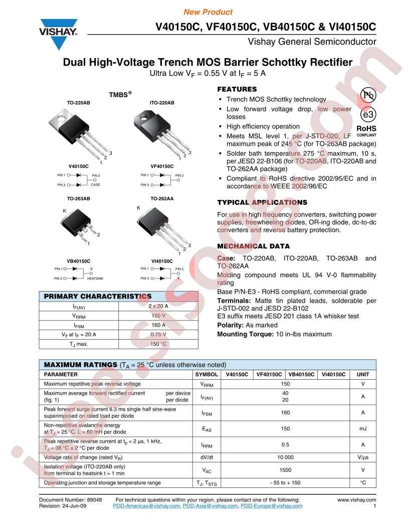 VF40150C-E3-4W