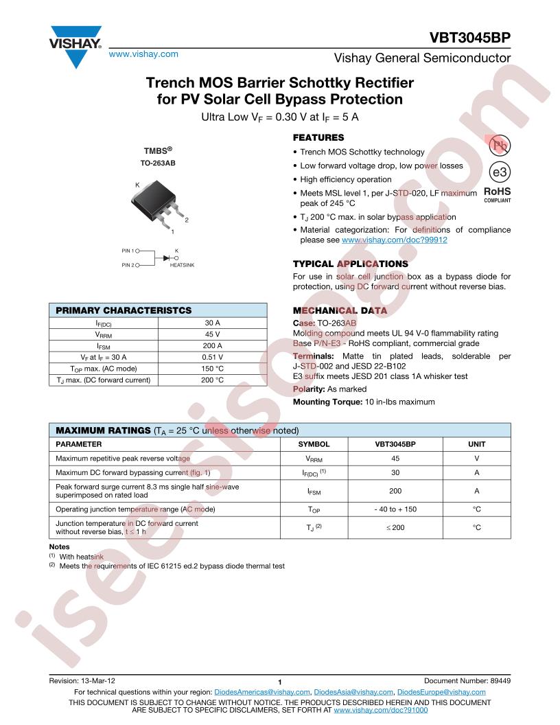 VBT3045BP