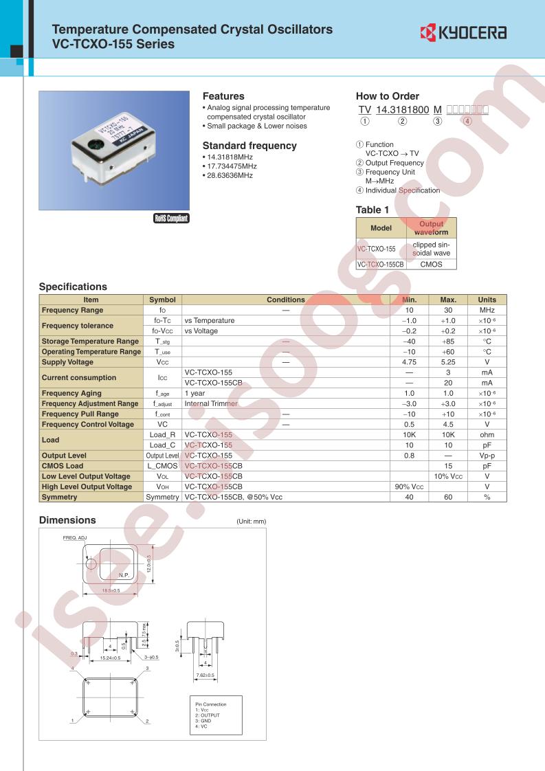 VC-TCXO-155CB