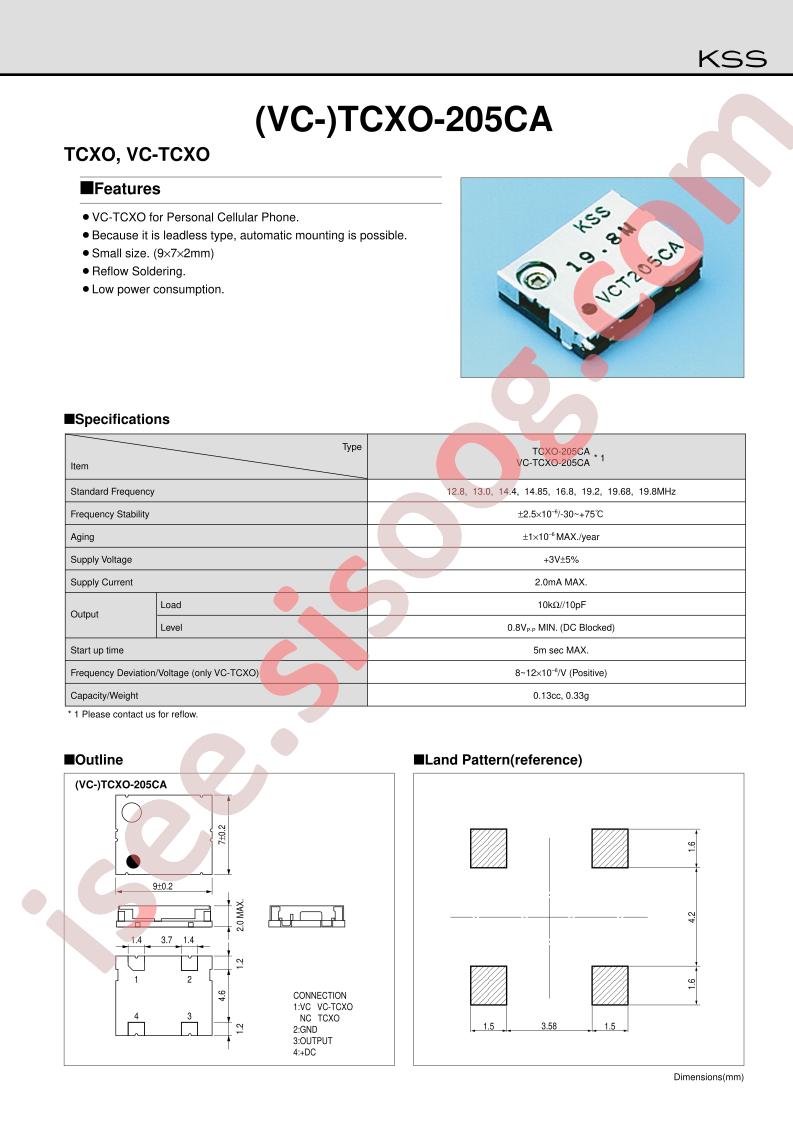 TCXO-205CA