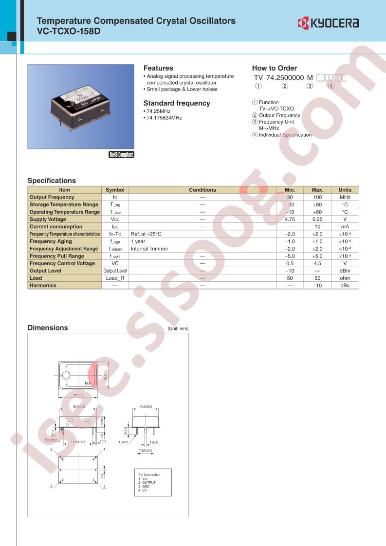 VC-TCXO-158D