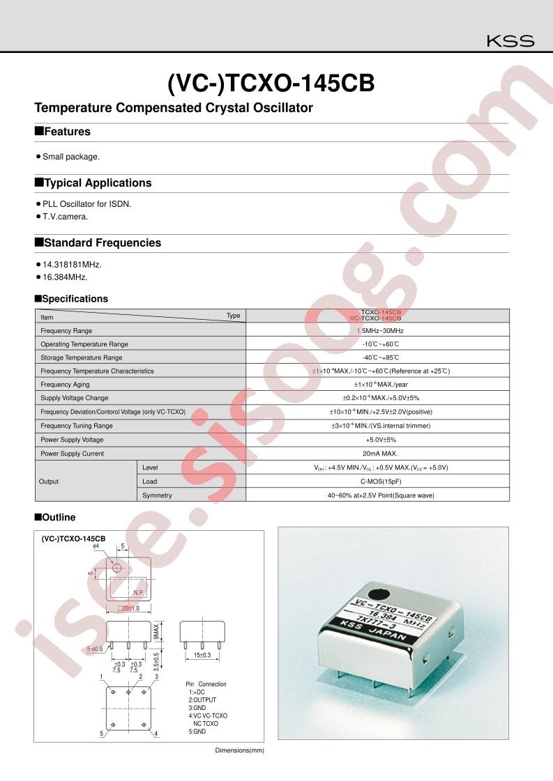 VC-TCXO-145CB