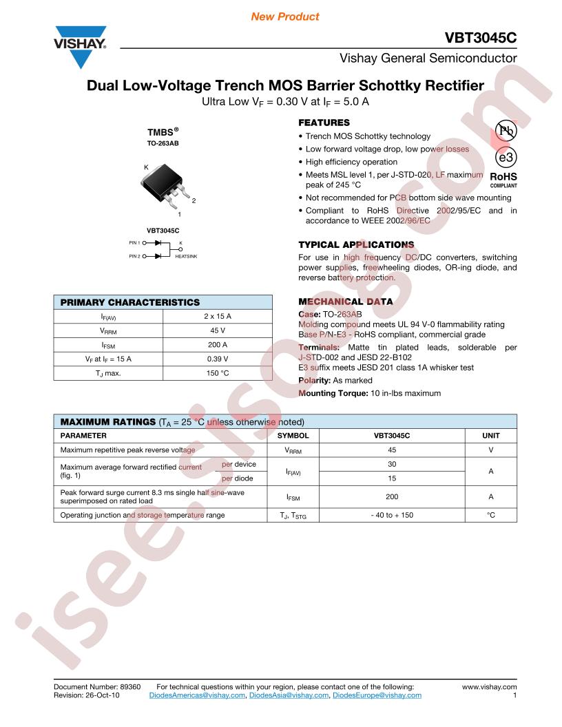 VBT3045C