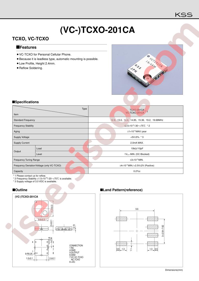 VC-TCXO-201CA