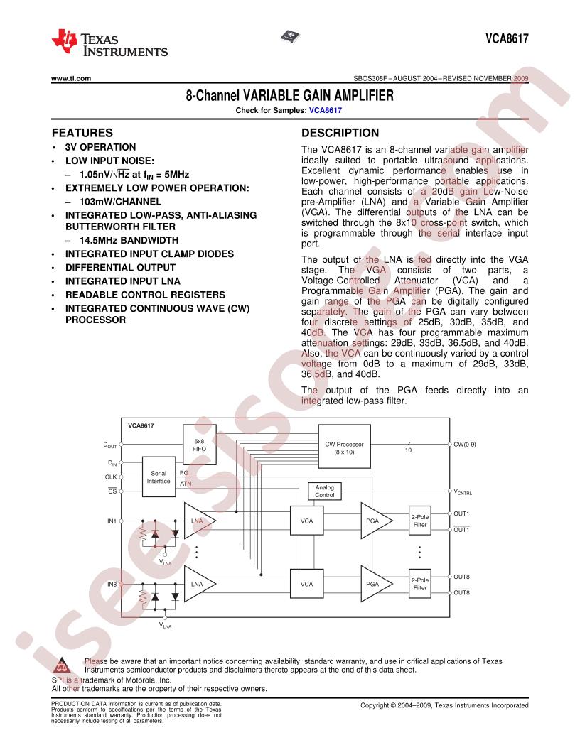 VCA8617PAGTG4