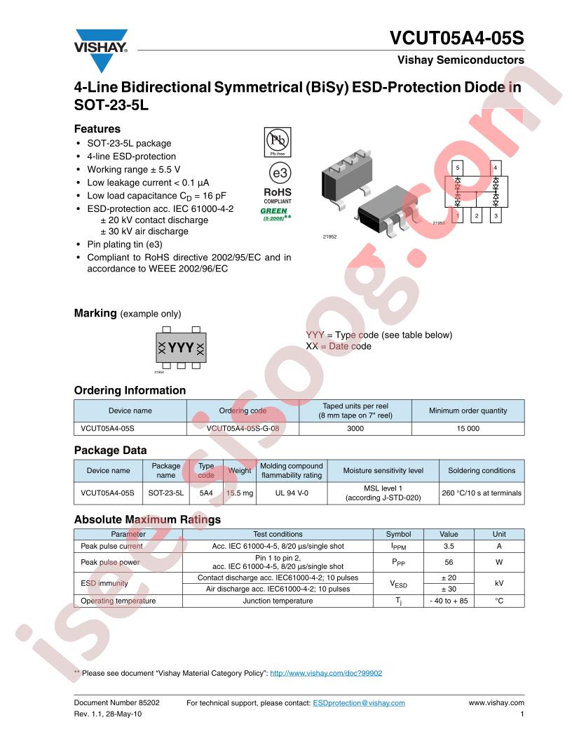 VCUT05A4-05S