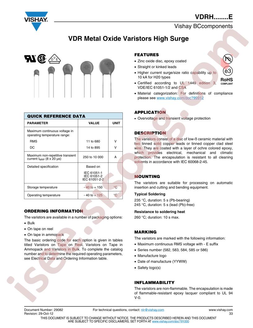 VDRH10S460