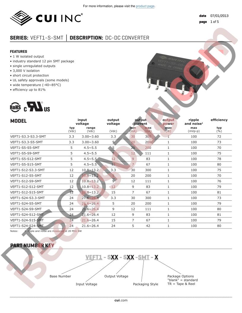 VEFT1-S12-S5-SMT