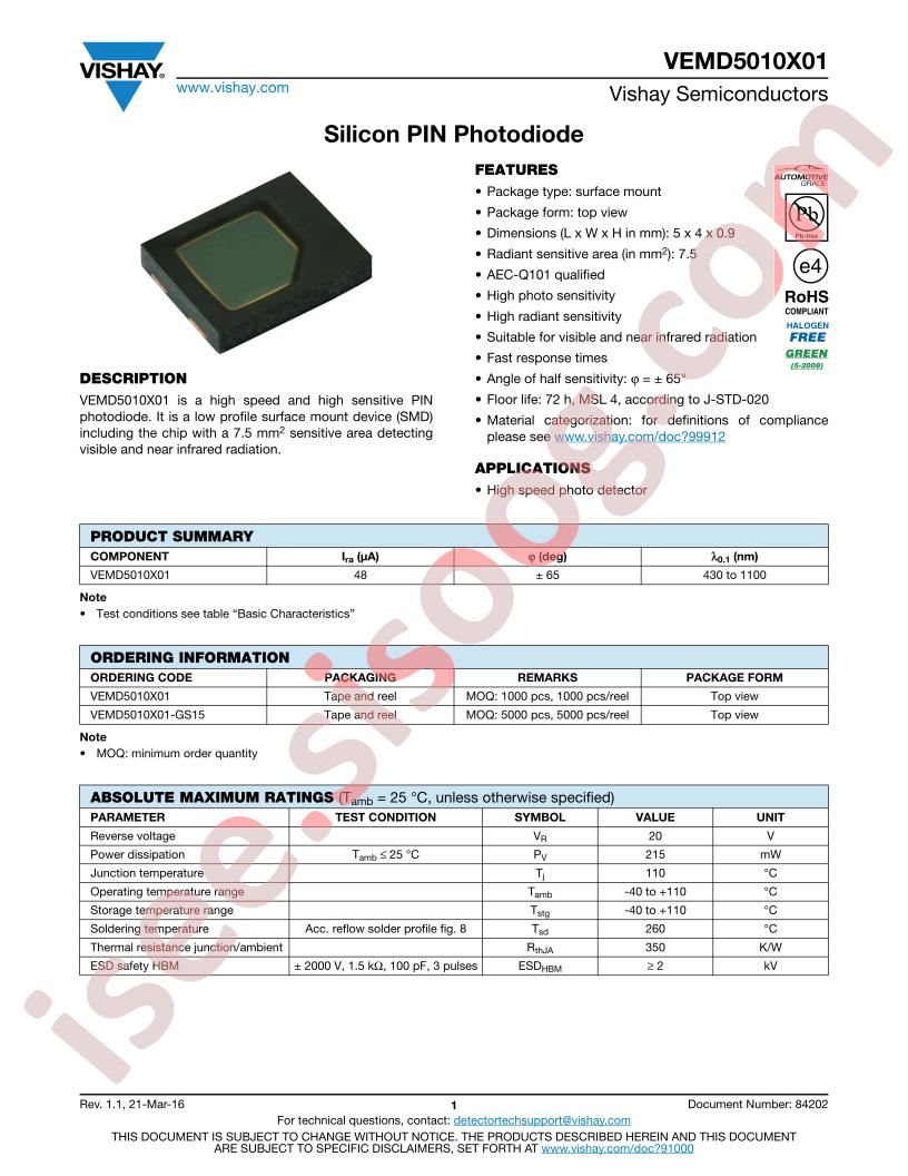 VEMD5010X01