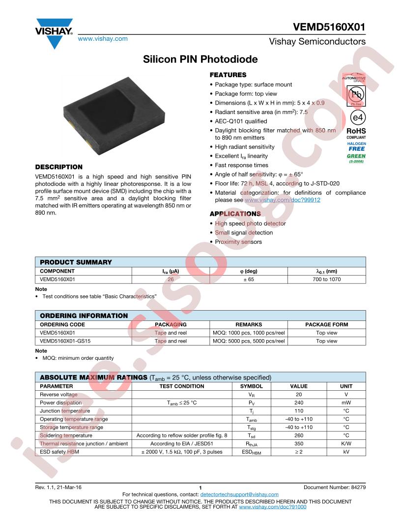 VEMD5160X01