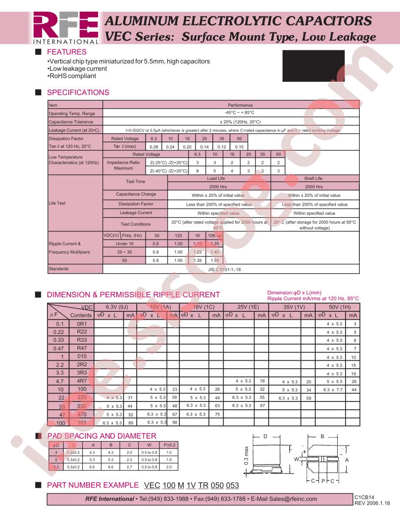 VEC100M1VTR050053