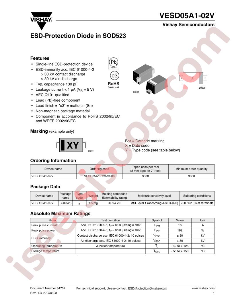 VESD05A1-02V-GS08