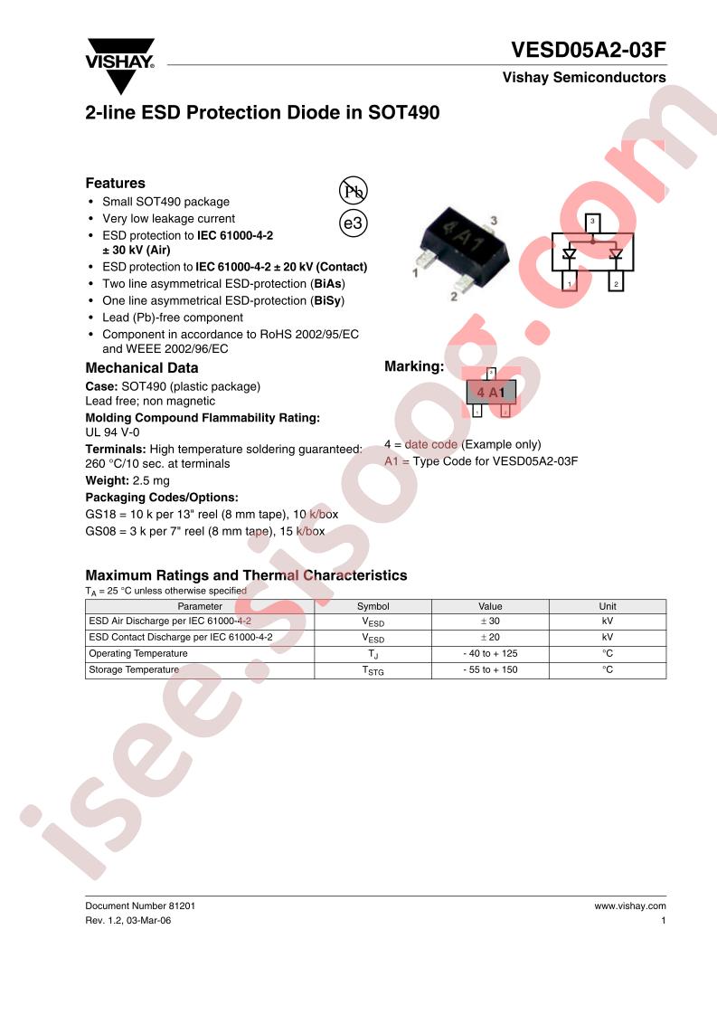VESD05A2-03F