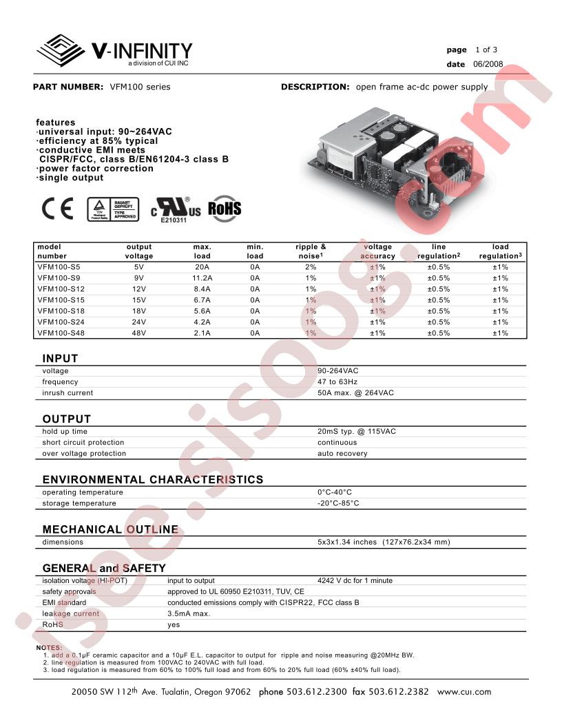 VFM100-S5