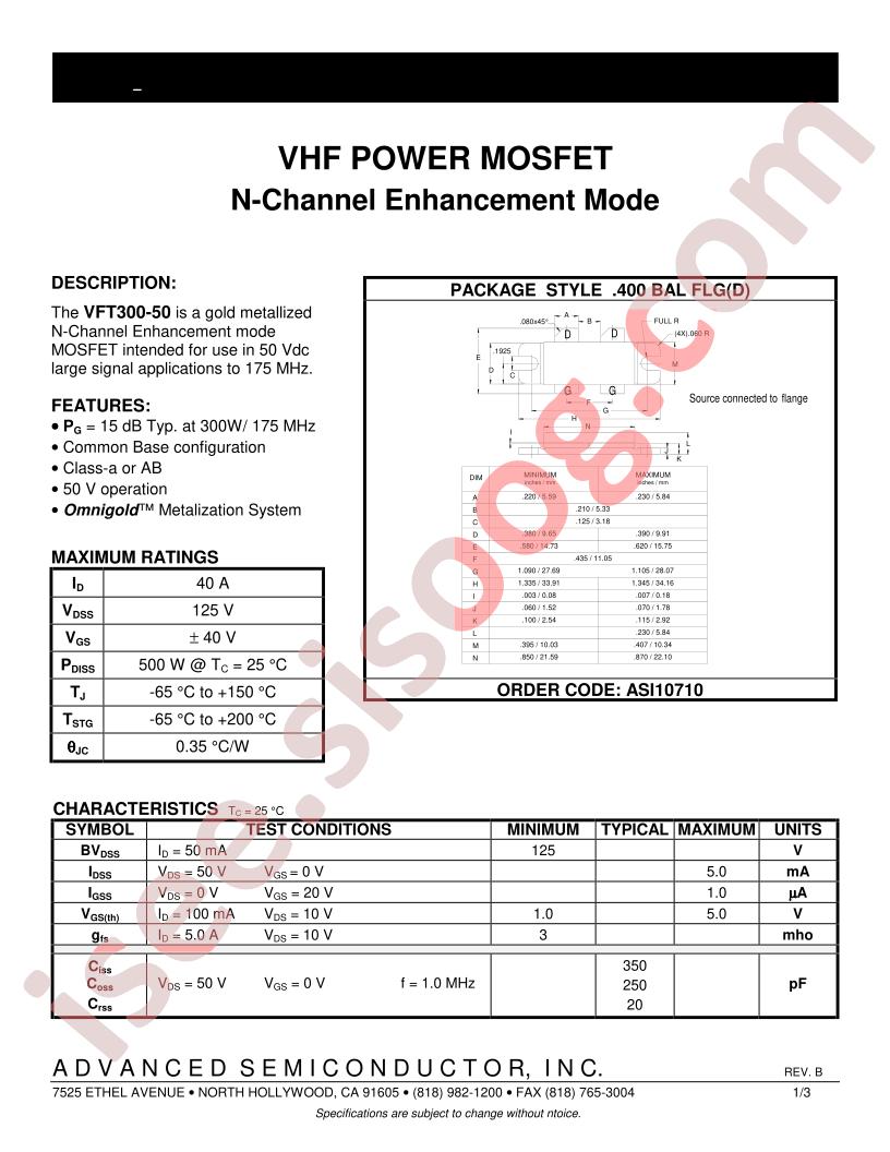 VFT300-50