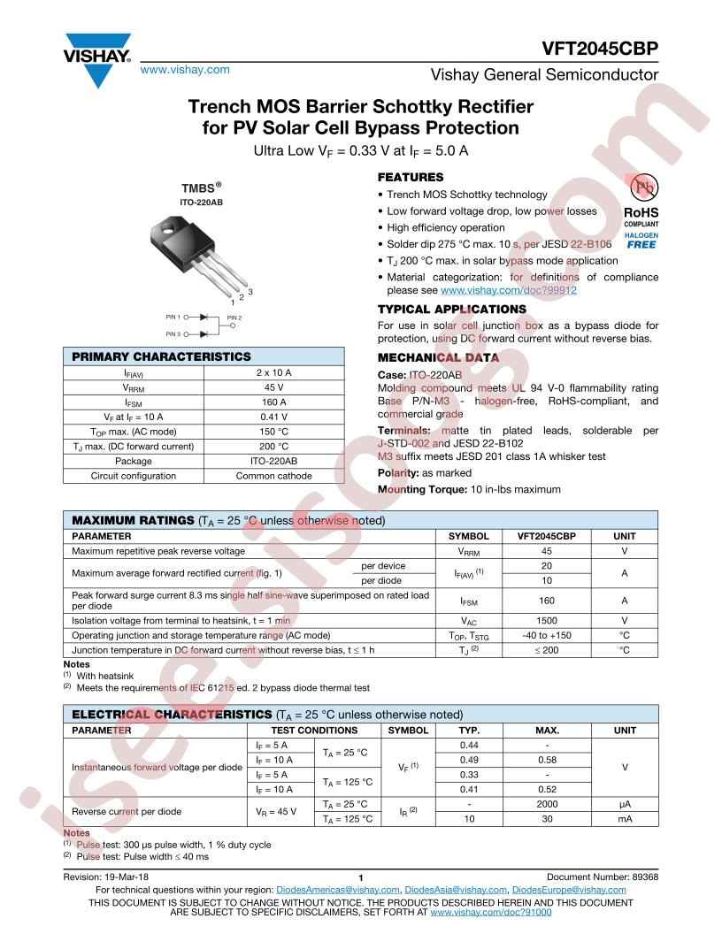 VFT245CBP