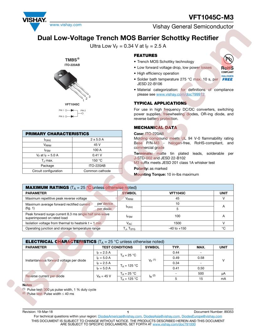 VFT1045C-M3