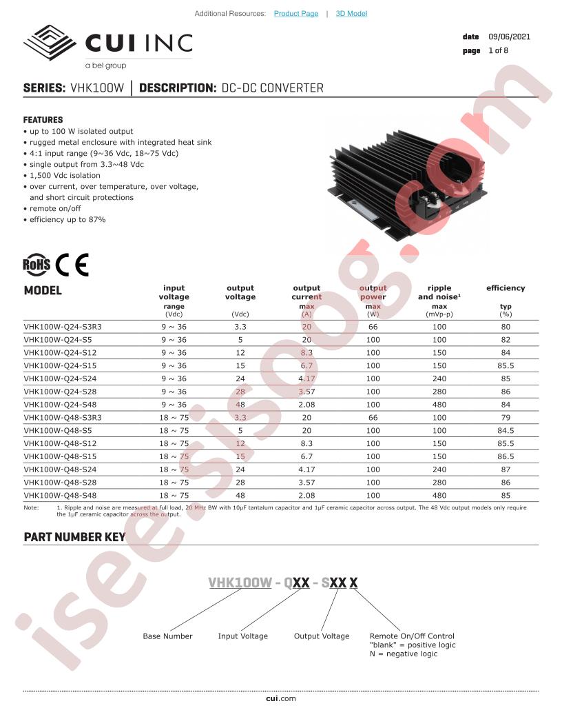 VHK100W-Q48-S48