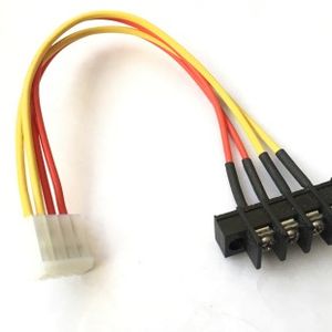 ترمینال KF25CM رو پنلی 4 پایه جا پیچ دار به همراه سیم و کانکتور ، KF35CM Terminal 4 Pin ‌‌