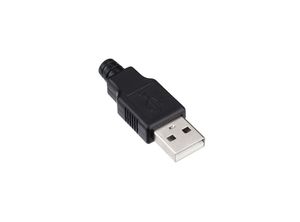 USB-A نری لحیمی (Plug) به همراه کاور