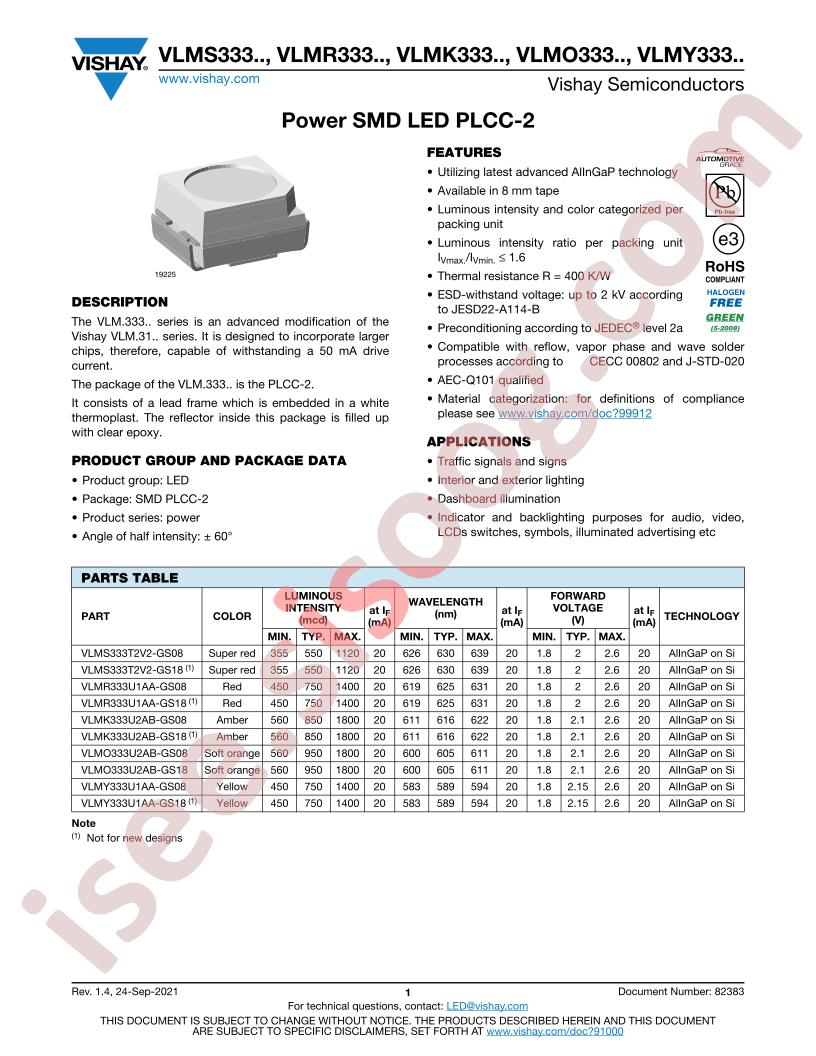 VLMR333U1AA-GS08