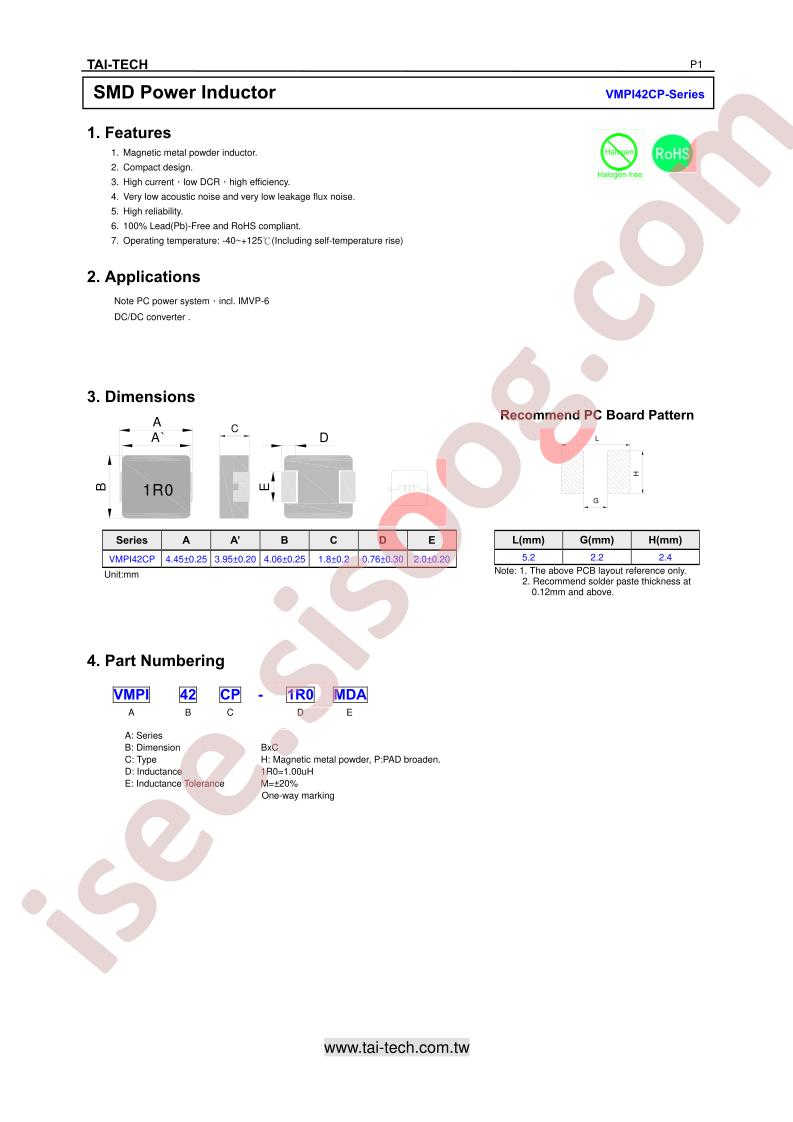 VMPI42CP-3R3MDA