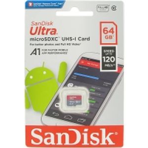حافظه رم میکرو SanDisk Ultra 64GB -120MbS مدل S...