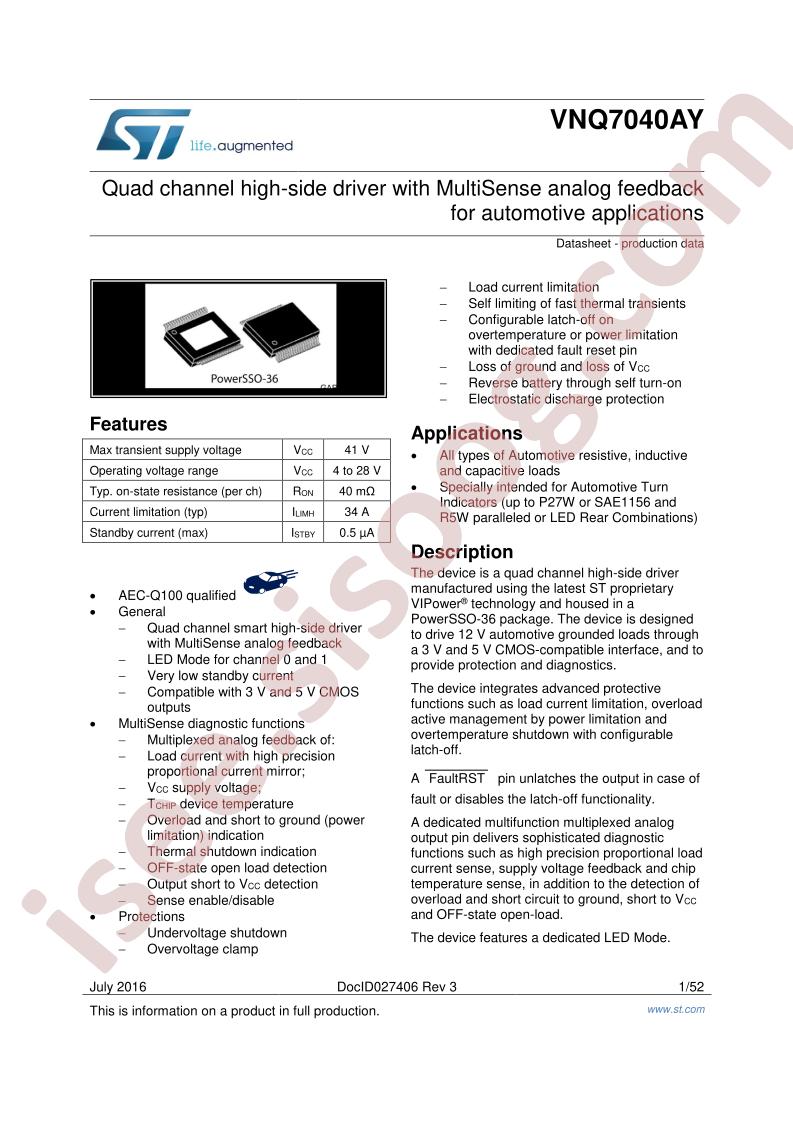 VNQ7040AY