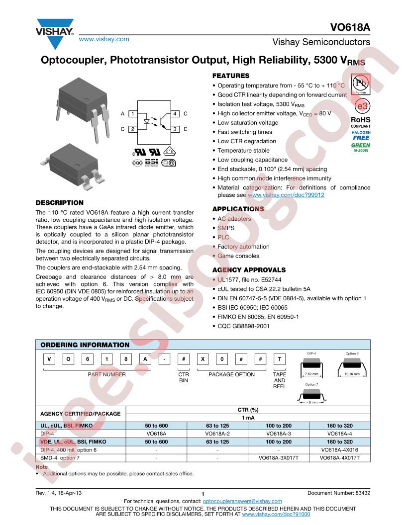 VO618A-4X017T