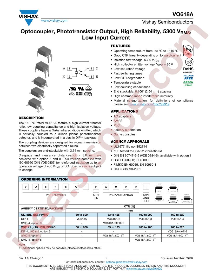 VO618A-3X018T