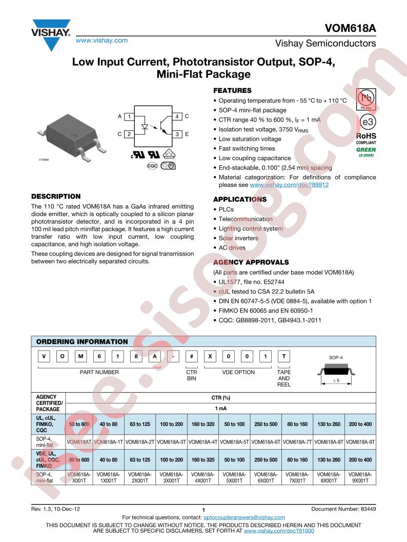 VOM618A-6T