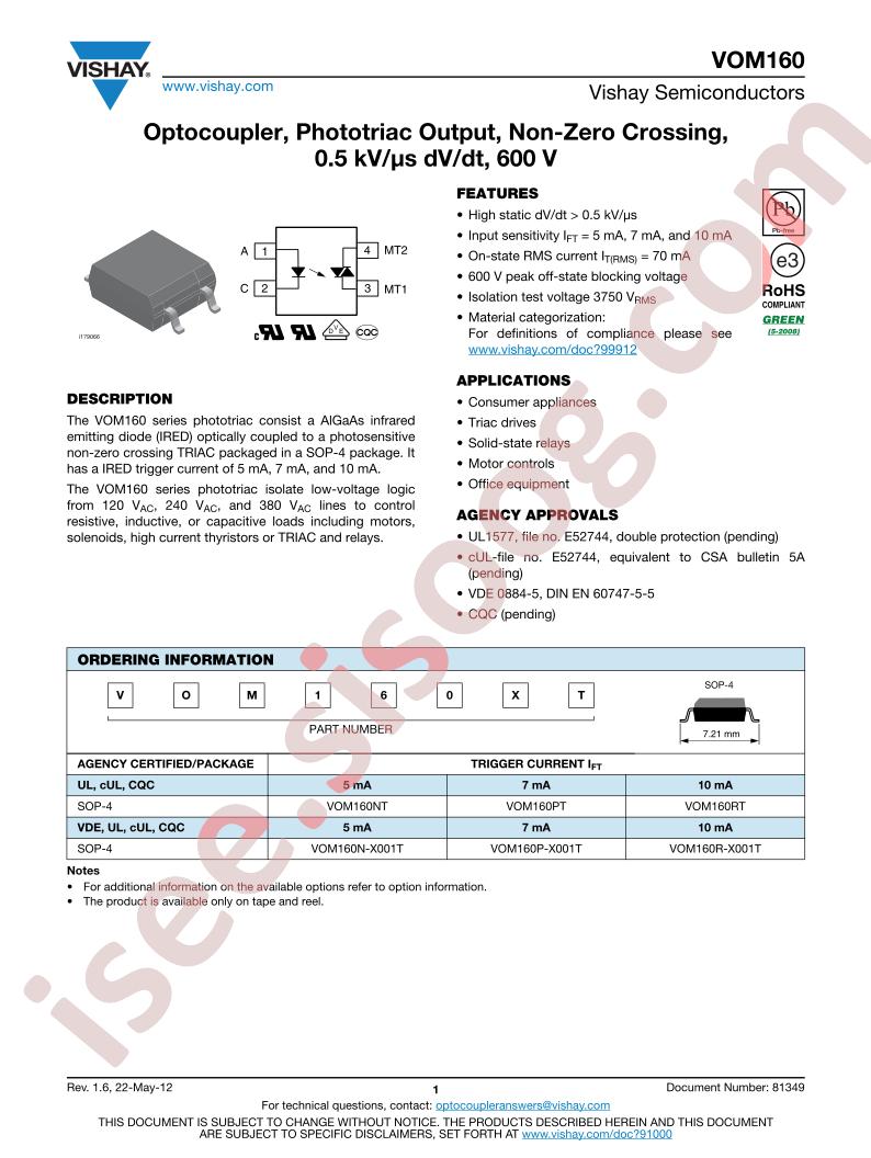 VOM160R-X001T