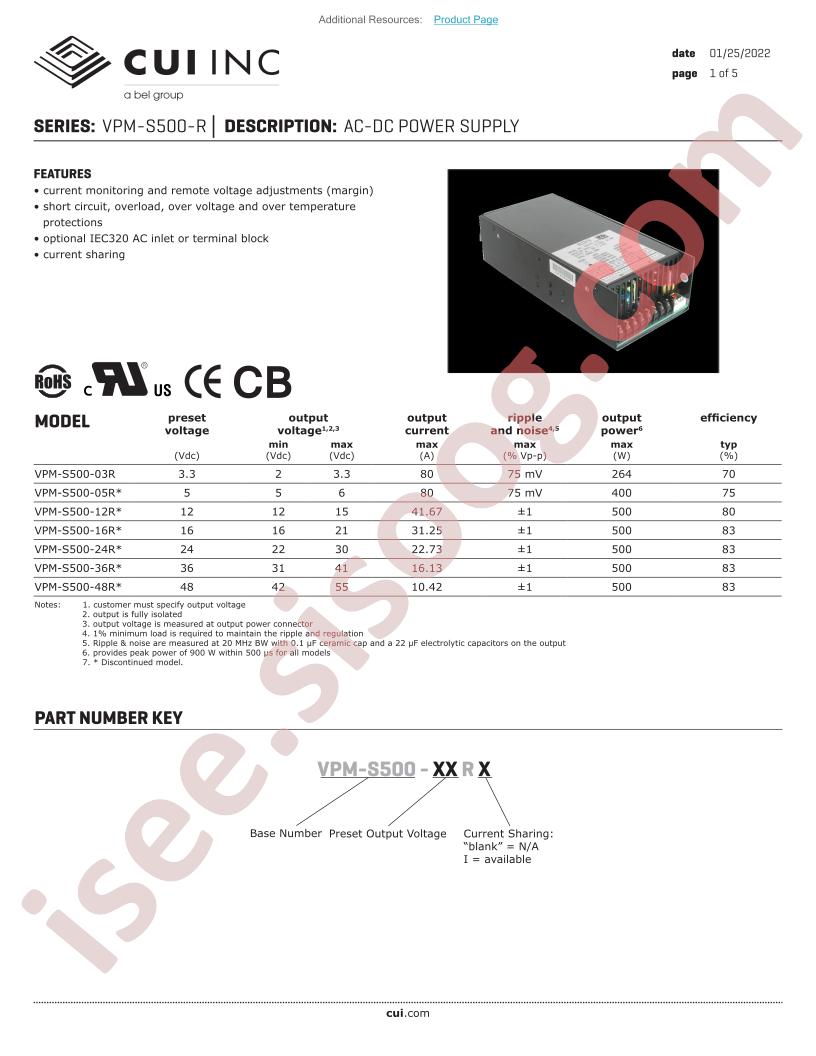 VPM-S500-R