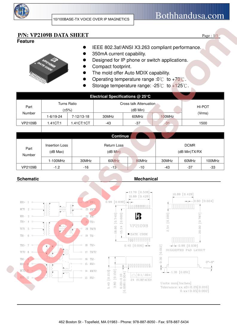 VP2109B