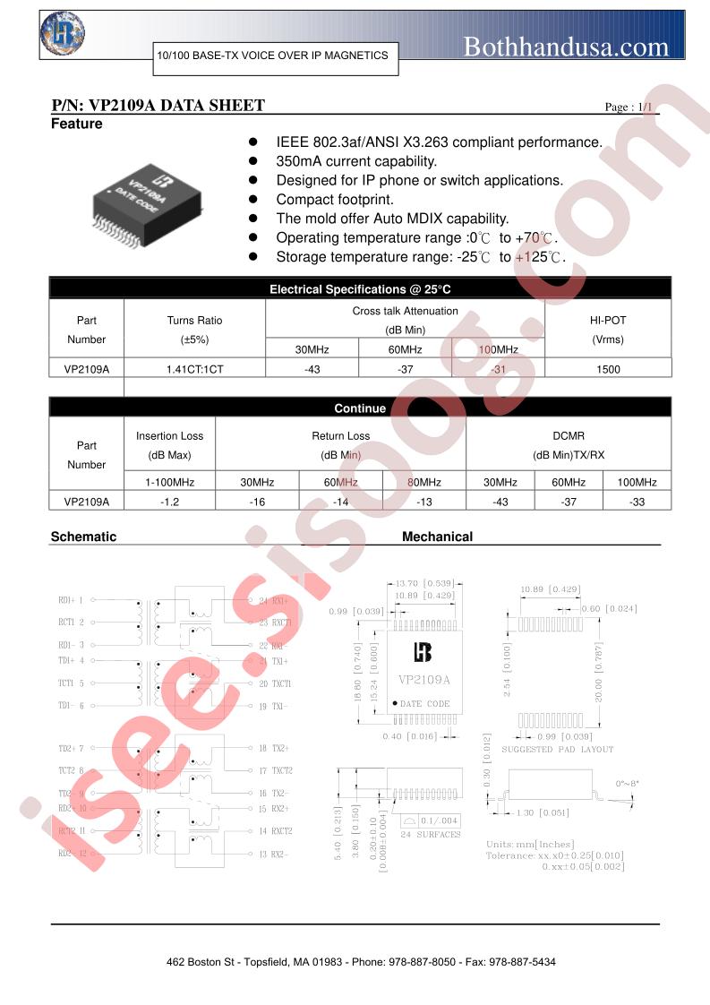 VP2109A
