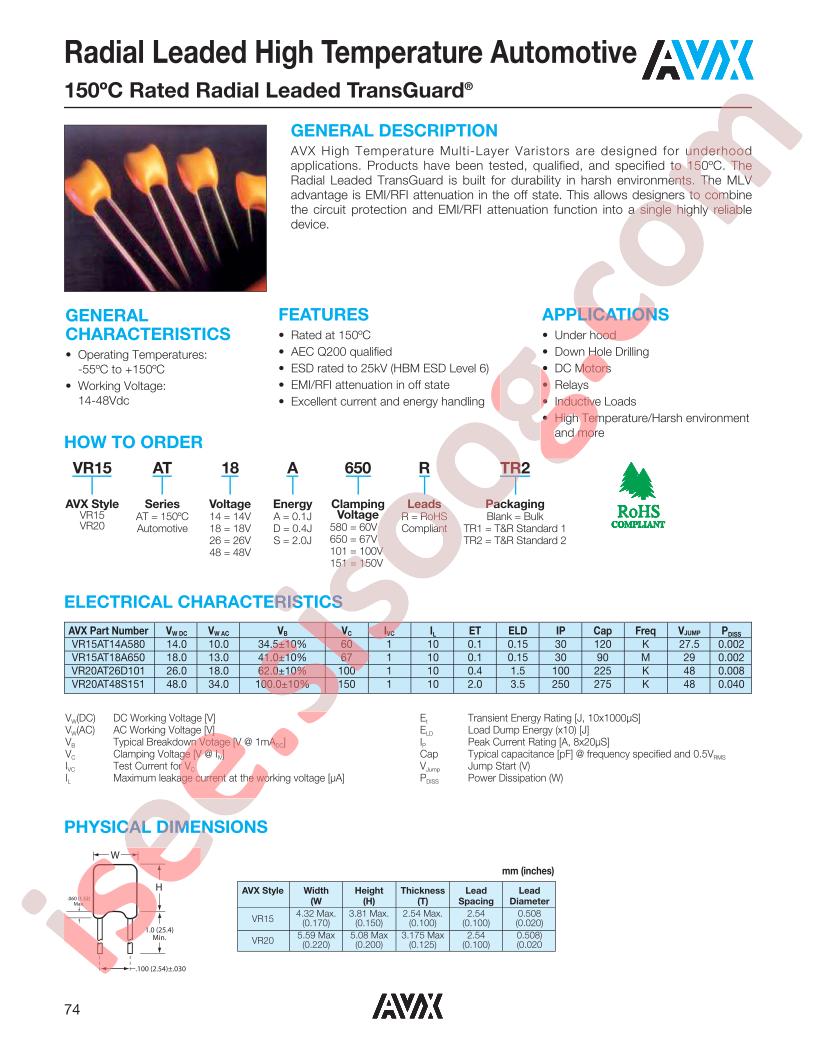VR15AT18A580RTR1