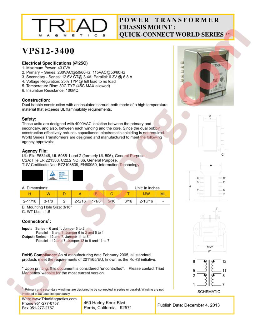 VPS12-3400