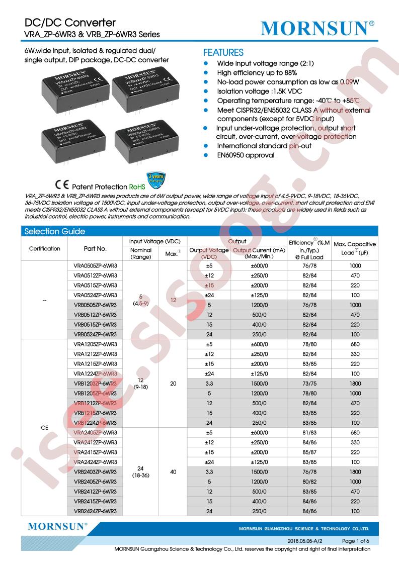 VRA0505ZP-6WR3