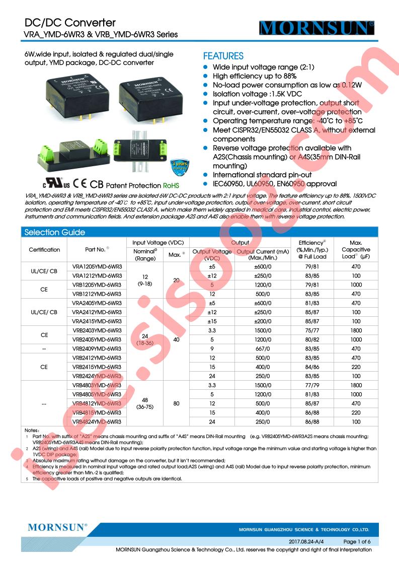 VRA1205YMD-6WR3