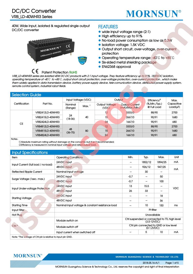 VRB2412LD-40WHR3
