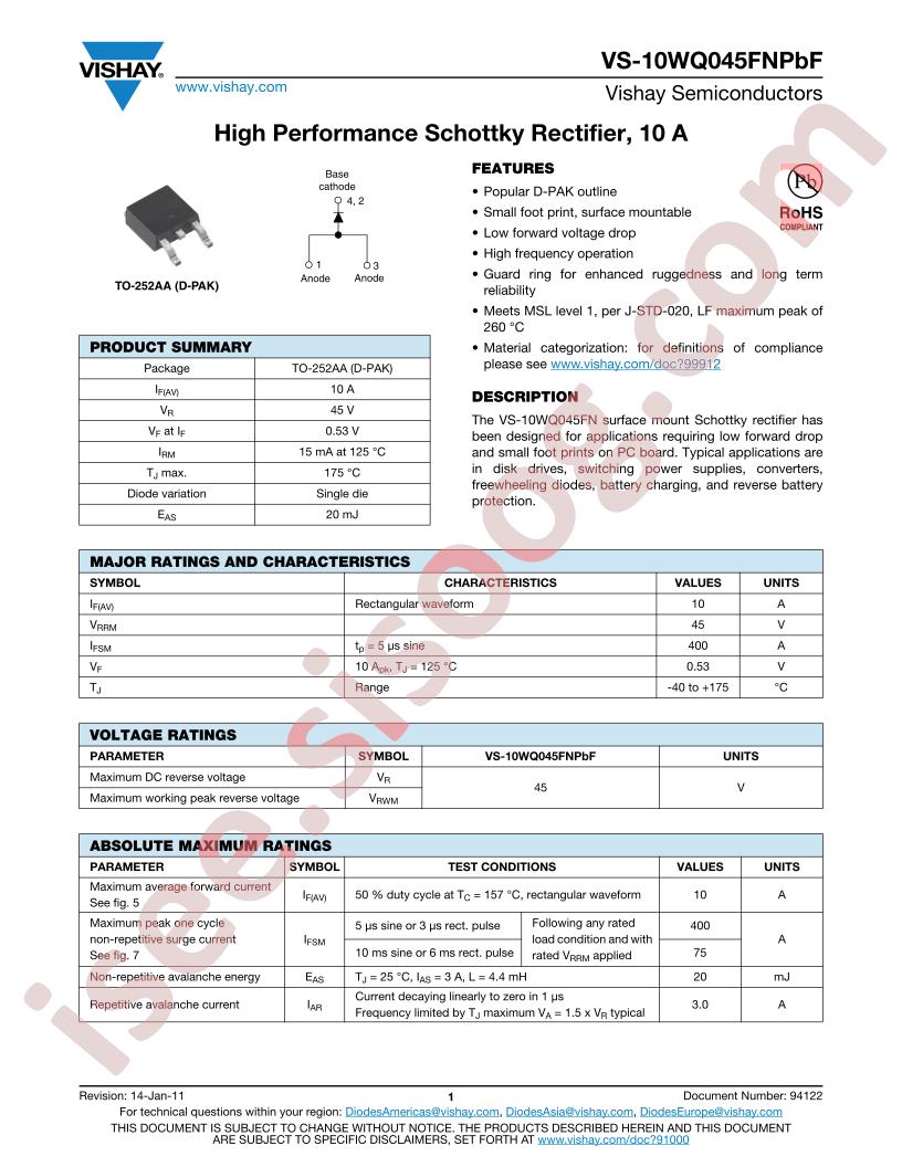 VS-10WQ045FNPBF