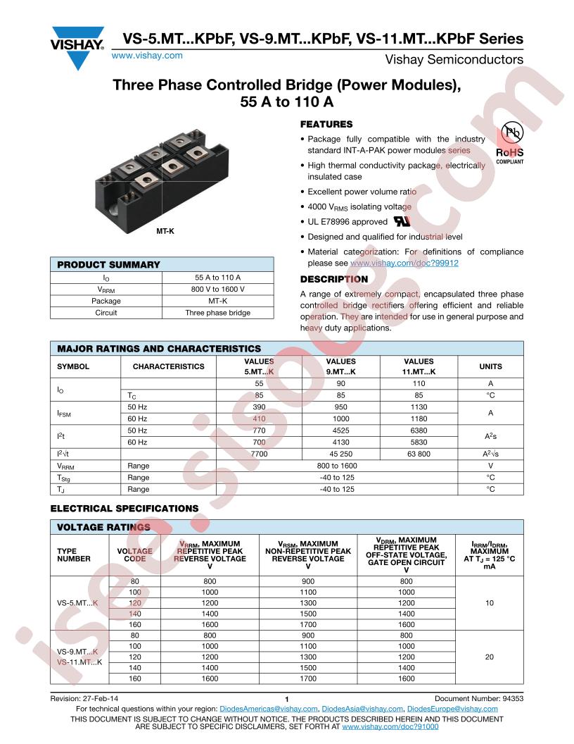 VS-111MT80KS90PBF