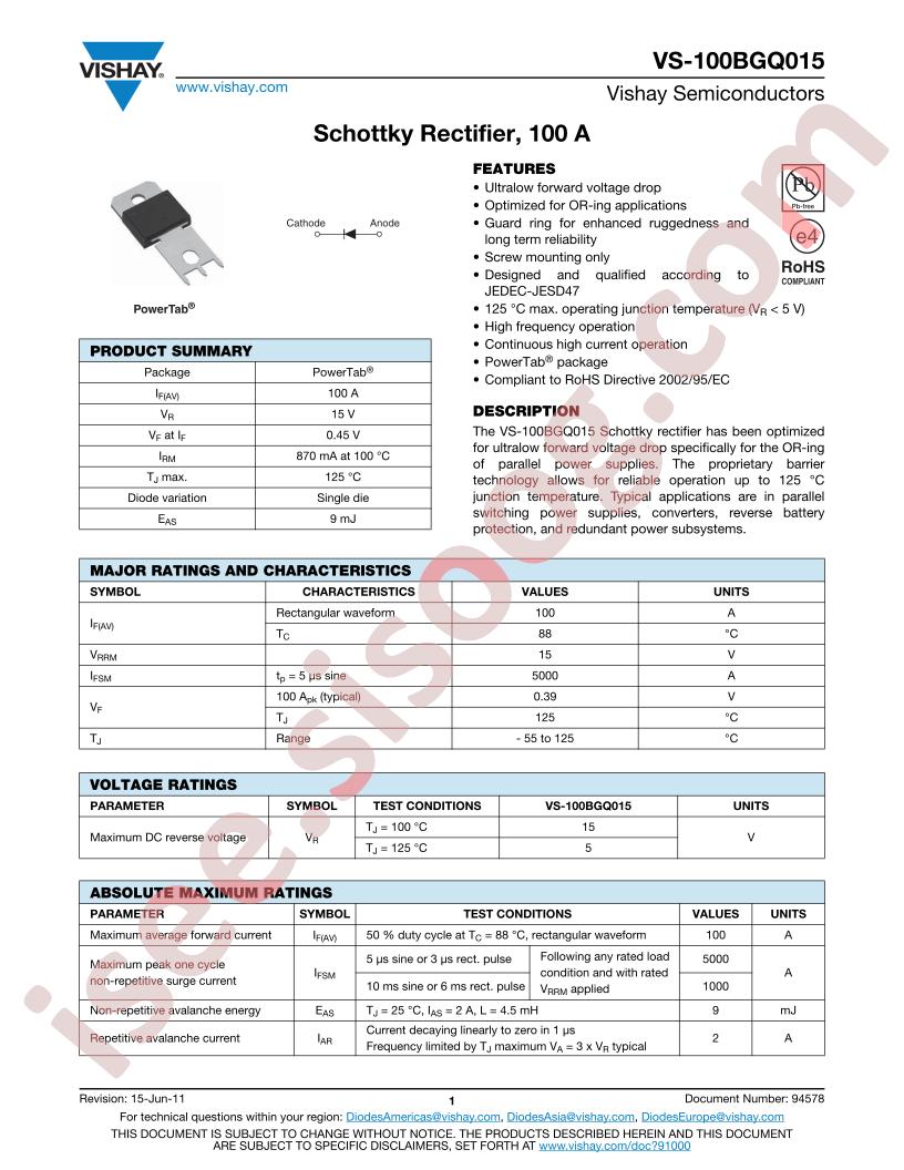 VS-100BGQ015