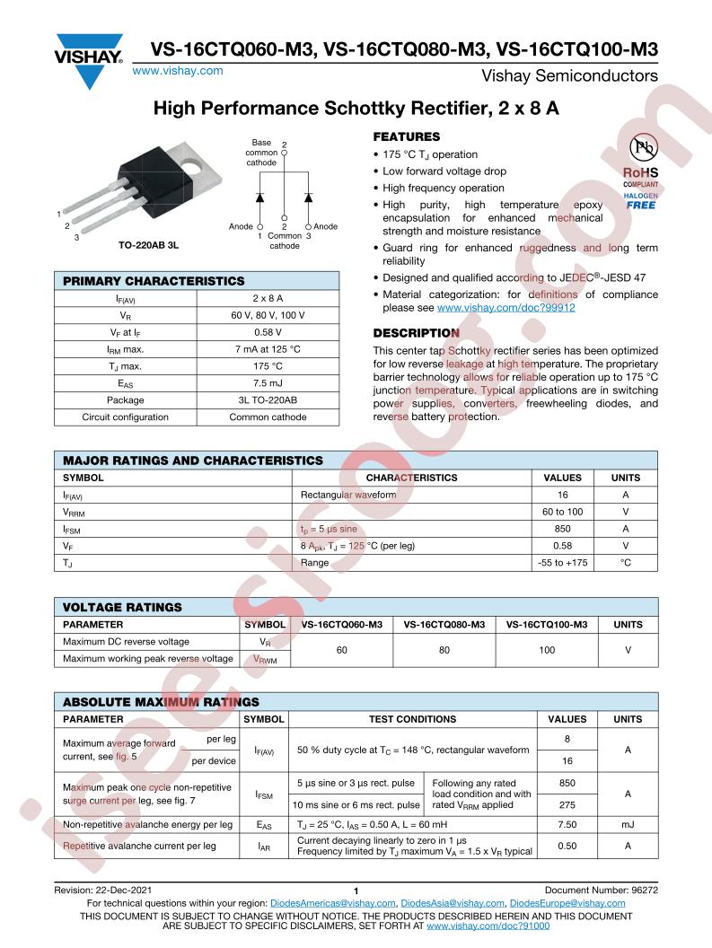 VS-16CTQ100-M3