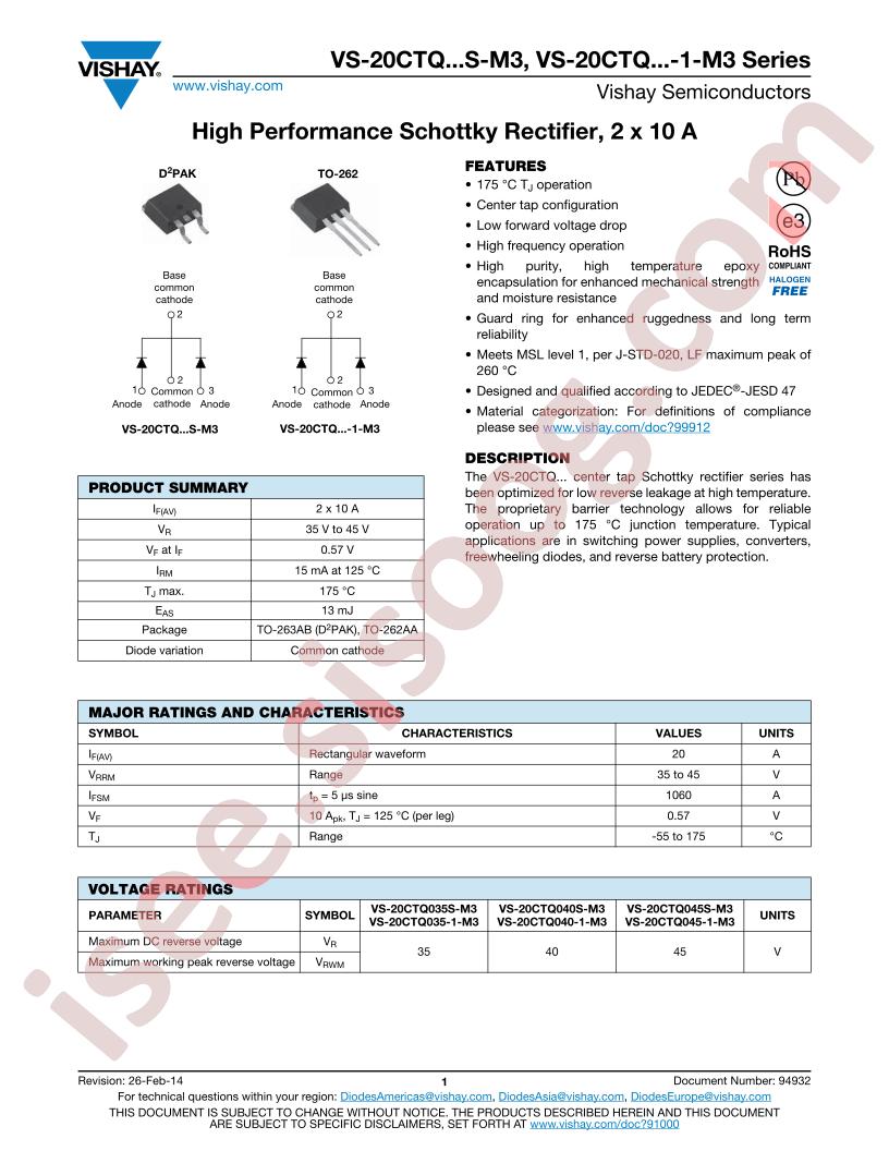 VS-20CTQ035STRR-M3