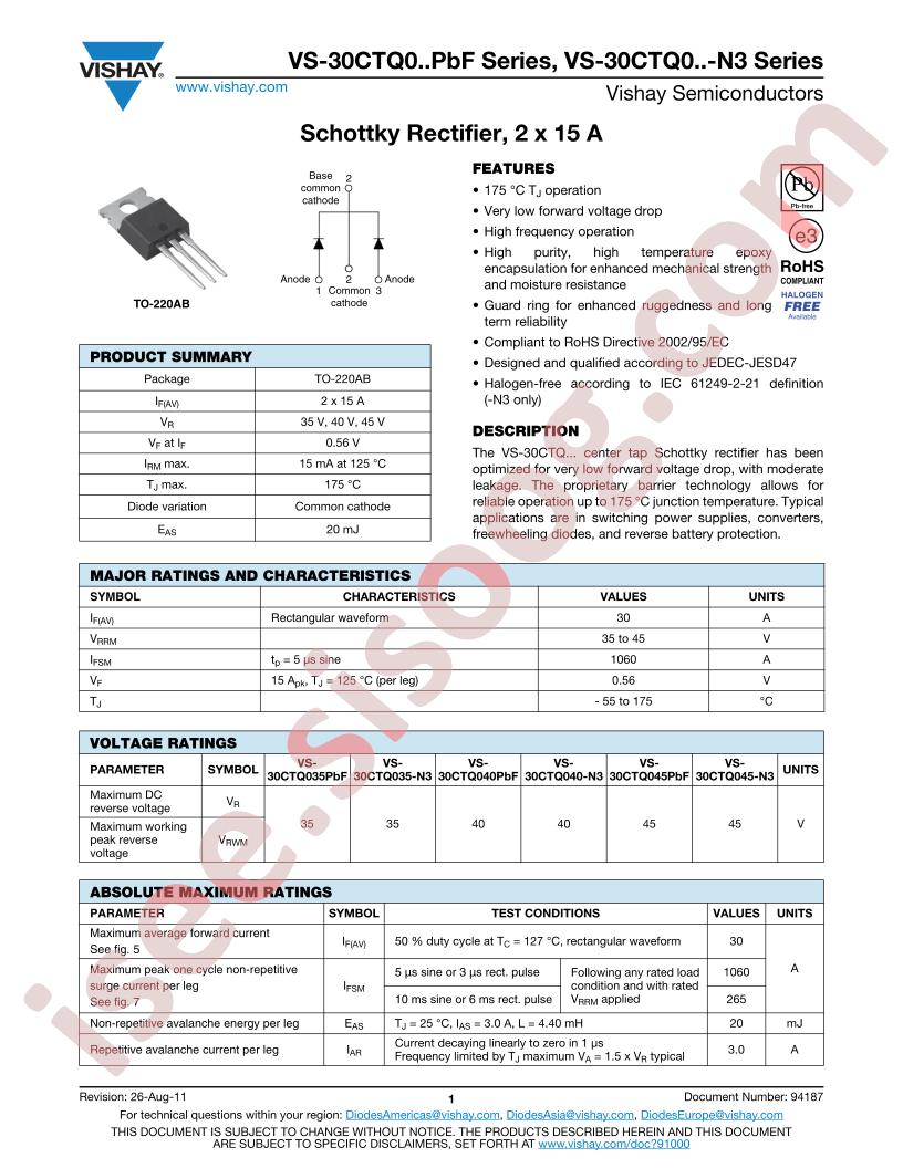 VS-30CTQ040-N3