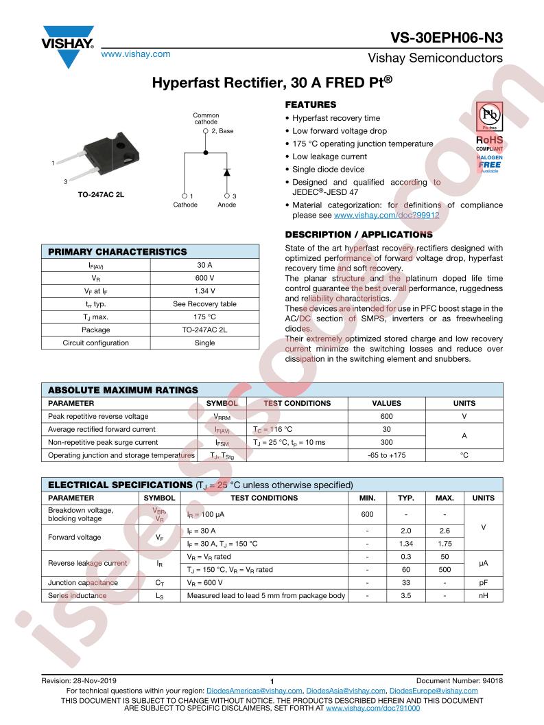 VS-30EPH06P-N3